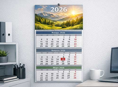 Квартальные календари