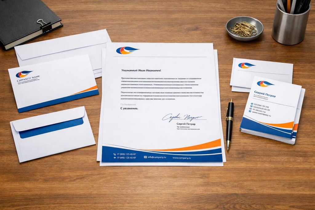 фирменный бланк компании