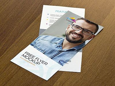 Флаер 1/3 А4, бумага 130 гр.