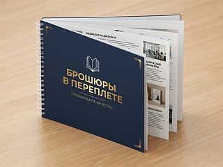 Брошюры на пружине