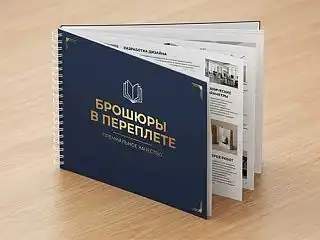 Брошюры на пружине