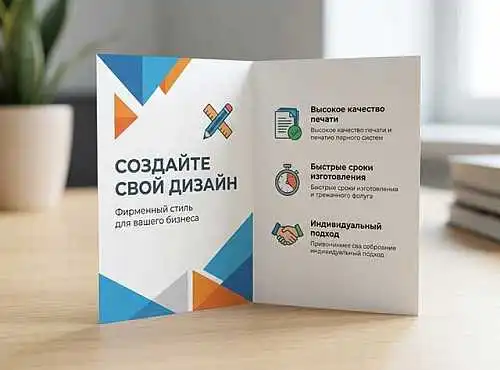 Буклет 1 фальц