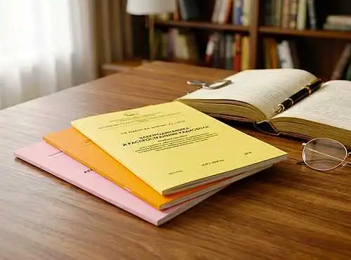 Примеры напечатанных авторефератов в типографии Сервис Принт